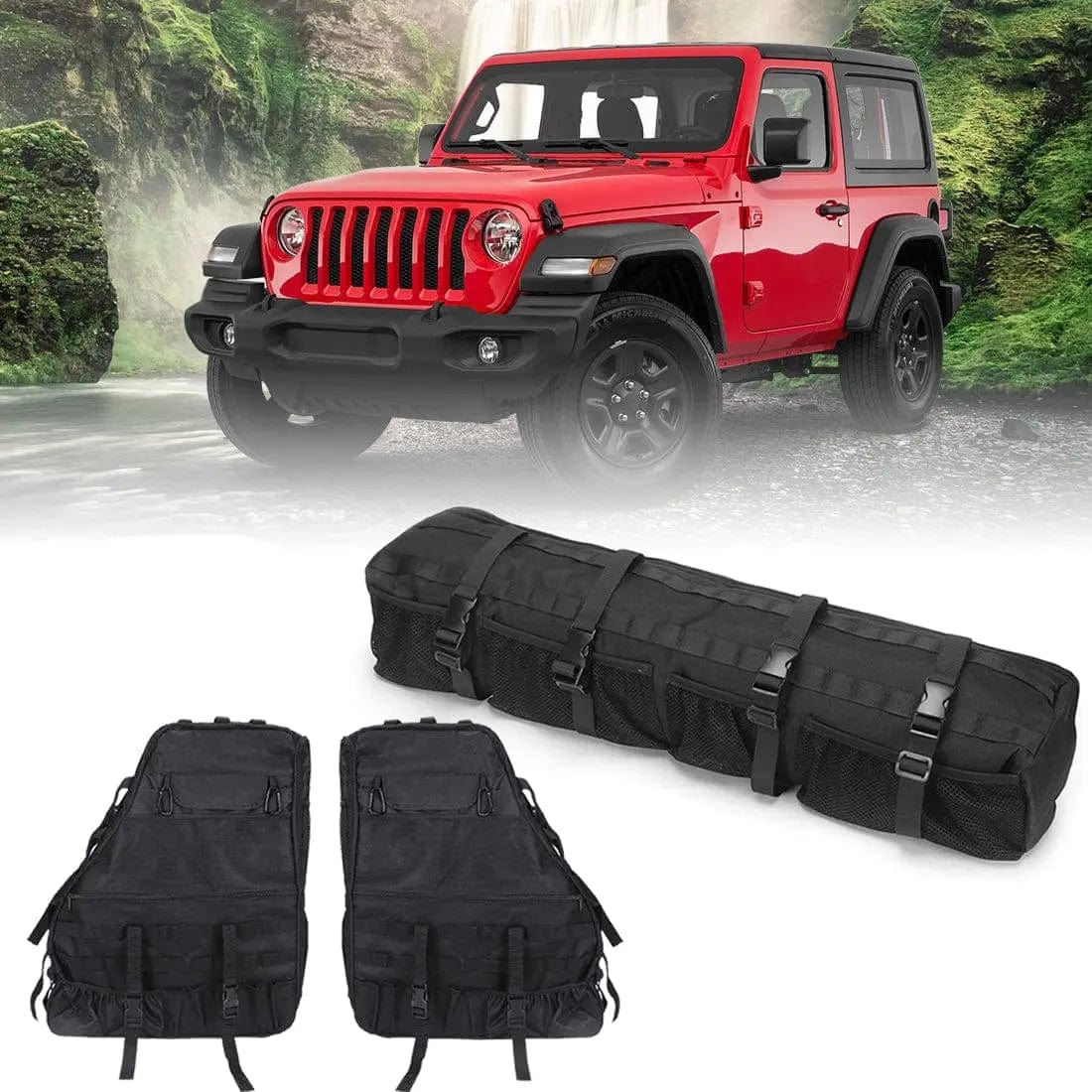 BYS Freedom Panel Hard Top Storage Bag with Handle for 2007-2020 Jeep  Wrangler JK JL