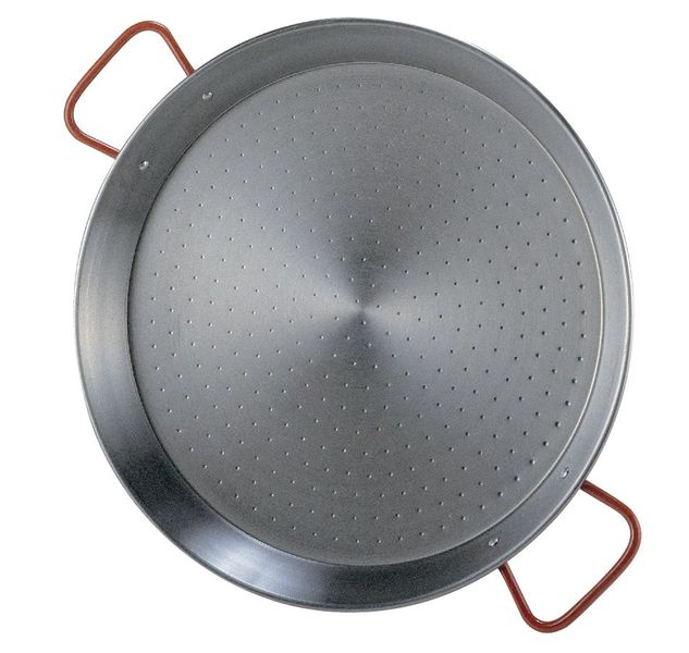 Matfer Bourgeat Polished Steel Paella Pan 15 3/4 071041