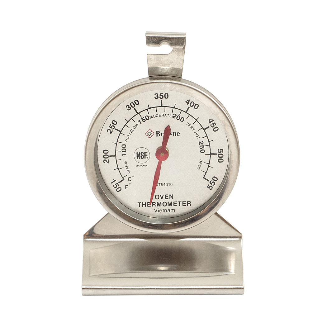 CDN ProAccurate Oven Thermometer, Pack of 1, Black