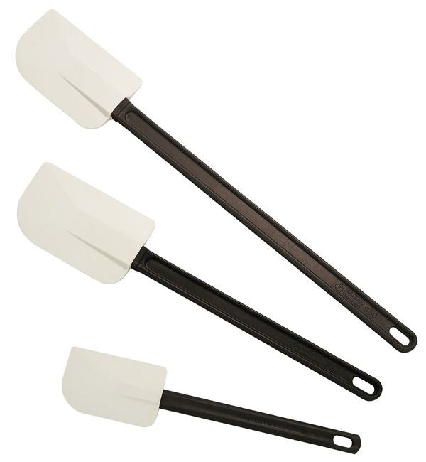 Matfer Bourgeat Elveo High Temperature Rubber Spatula, 17-3/4-Inch