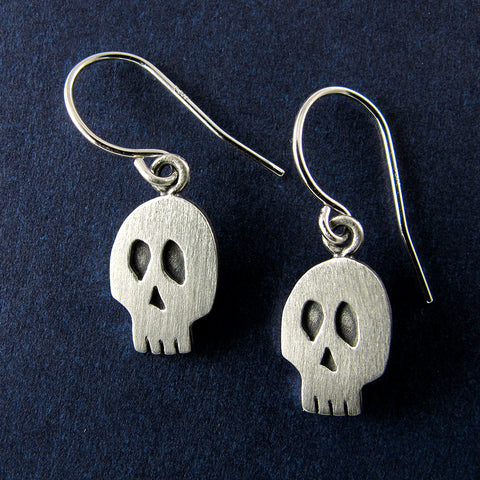 Silver animal earrings handcrafted by Stick Man Creations ...