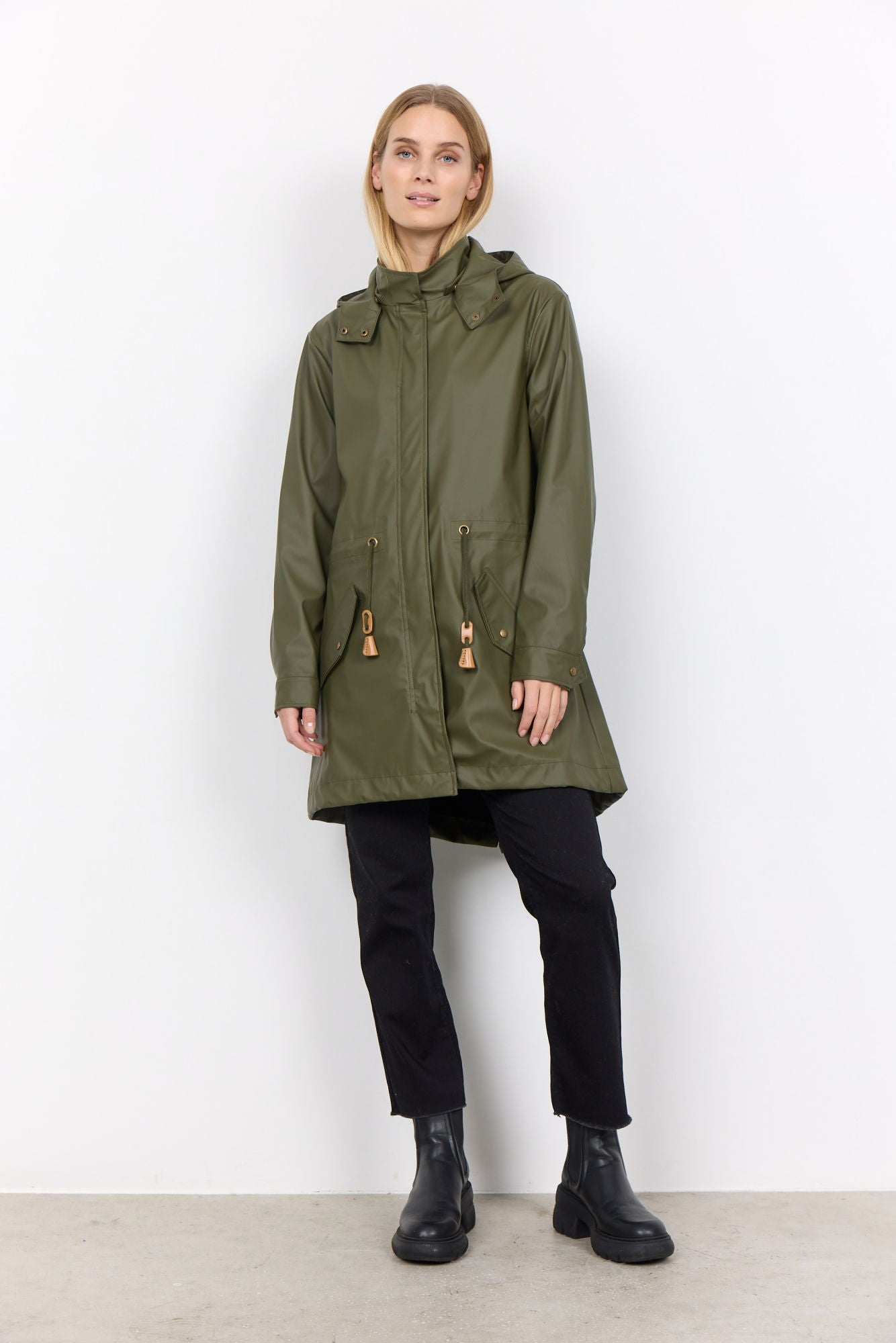 SC-ALEXA 1 Raincoat Olive