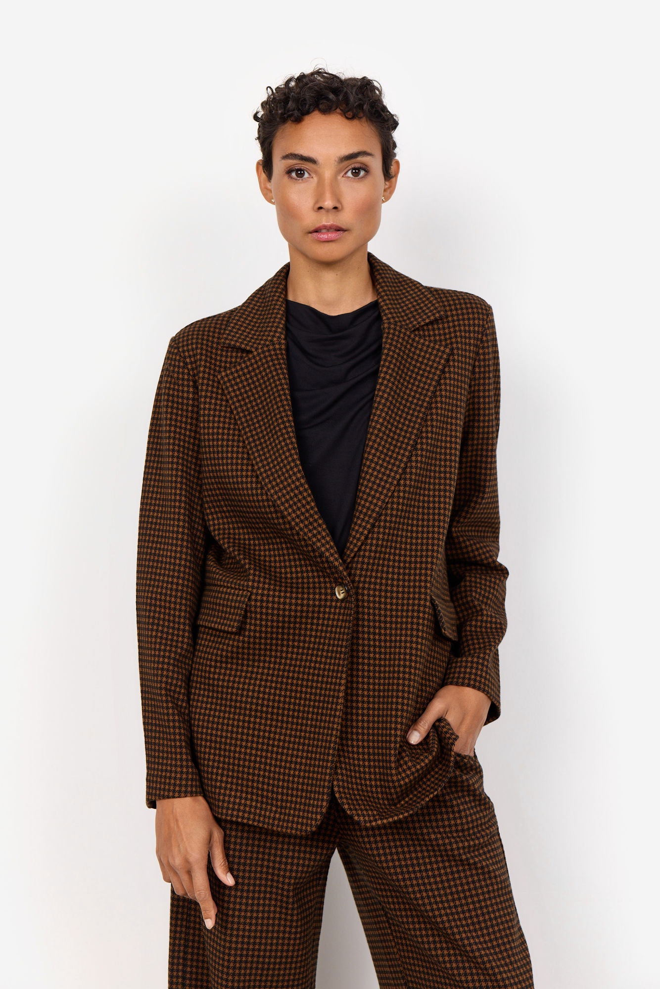 SC-ISOBEL 2 Blazer Brown