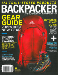 Backpacker’s Spring Gear Guide magazine cover