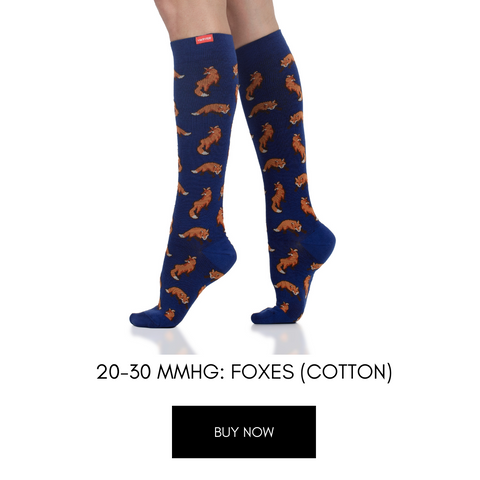cotton fox compression socks