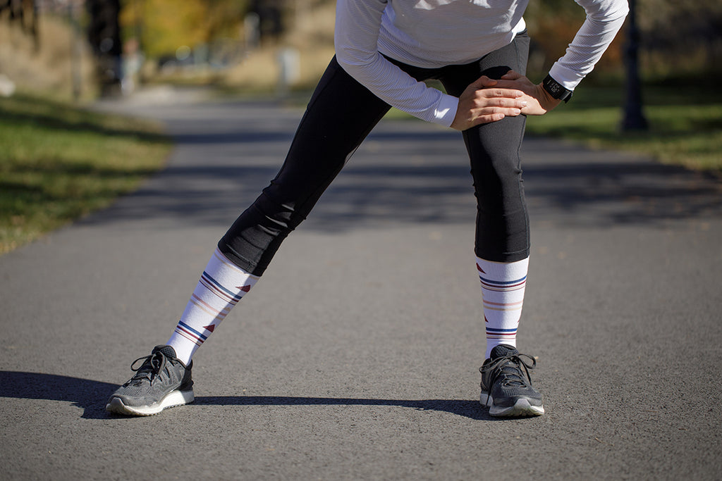 socks with runners on them