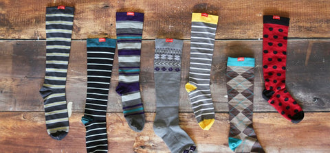 photo of VIM & VIGR Compression socks in a feature article on Inc Magazine
