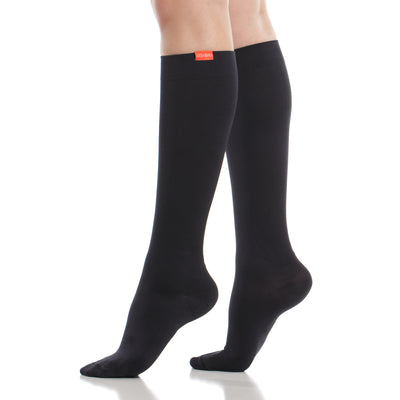 Footless Compression Stockings, 15 to 21mmHg Skin Friendly and Breathable  Protective for Running Cycling Travel (4XL)