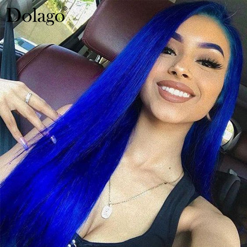 Straight Colored Lace Front Human Hair Wigs – Brooklyn Born Cosmetics