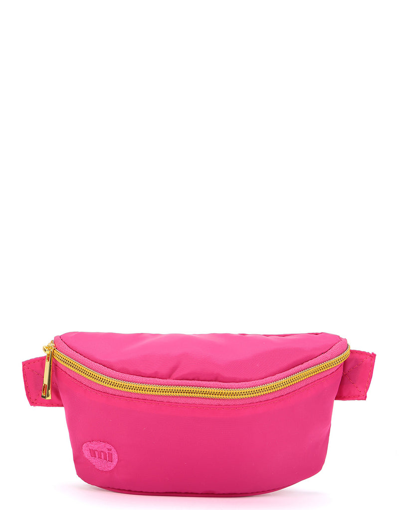 hot pink bum bag