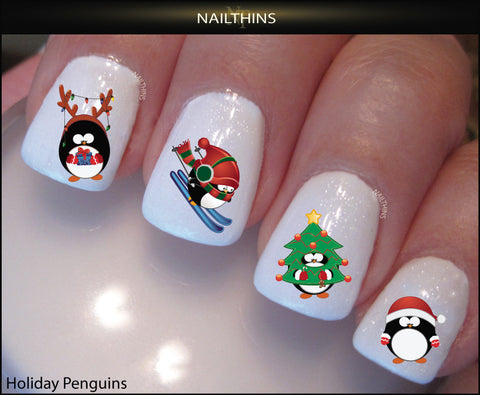 nail decals holiday