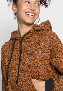 Levi's Cropped Leopard Hoodie – Girl on the Wing