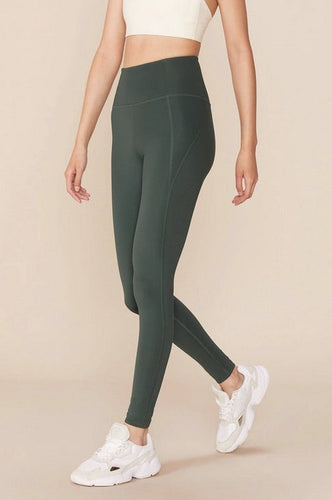  Girlfriend Collective Compressive Pocket Legging (28.5  Inseam), Midnight, XXS : Clothing, Shoes & Jewelry