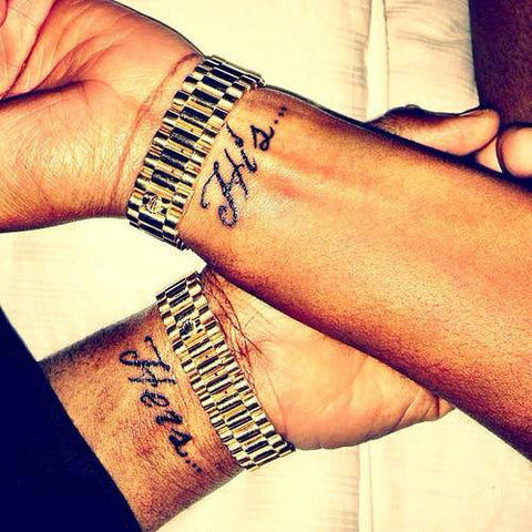 Tatouages pour couples  His - Hers