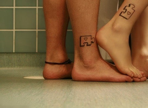 Couple tattoos Puzzle