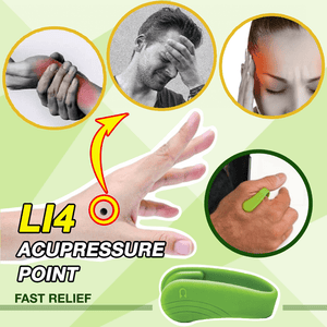 Natural Wearable Headache And Tension Relief Acupressure