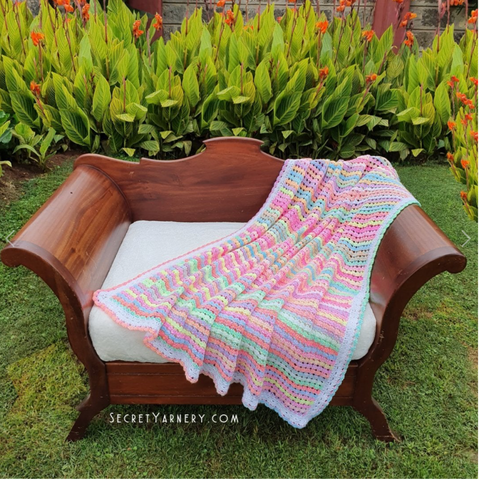 5 Easy and Quick Written Crochet Blanket Patterns for Beginners