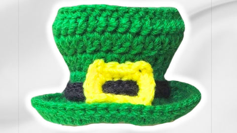 Mini Leprechaun Clip On Hat - Secret Yarnery