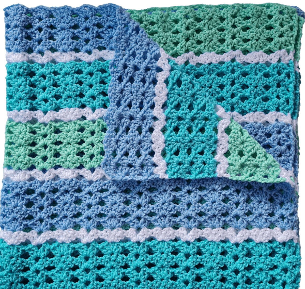 Berry Biscuit Baby Blanket with Gumdrop Border - Easy to Follow Writte -  Secret Yarnery