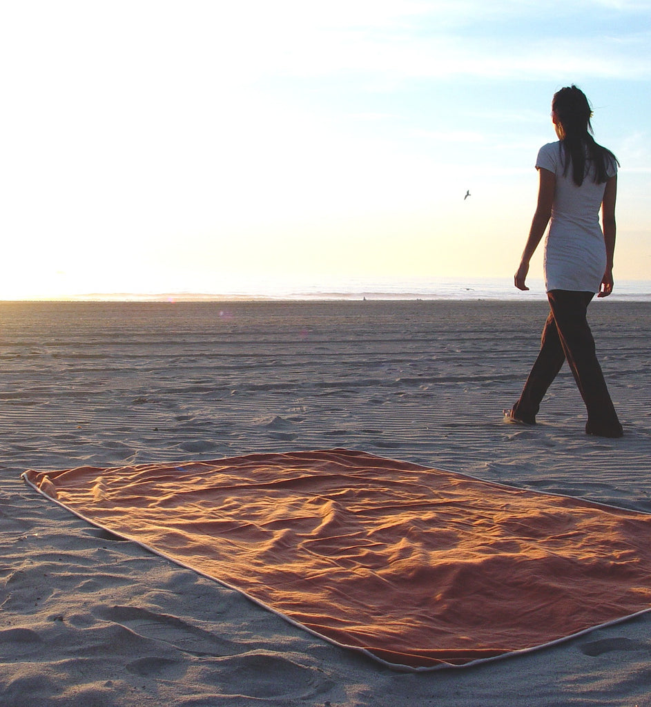 the beach blanket