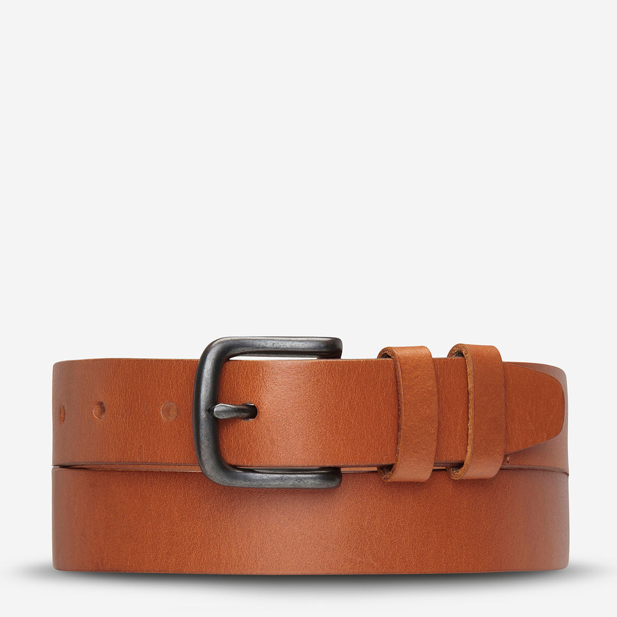 Nobody's Fault Women's Tan/Gold Leather Belt