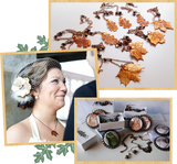 Custom Wedding Jewelry by Enchanted Leaves