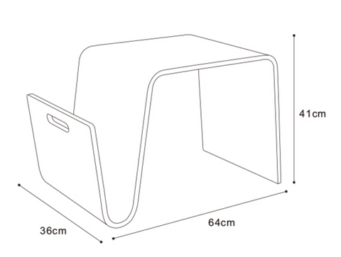 Hillside Frame End Table