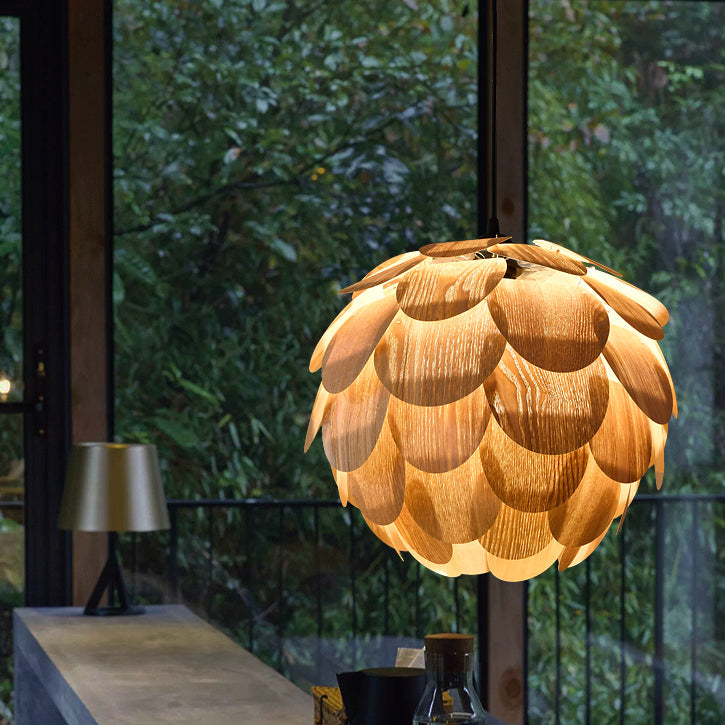 single globe ceiling light