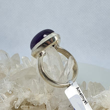 Load image into Gallery viewer, Crystals - Amethyst Ring - Sterling Silver
