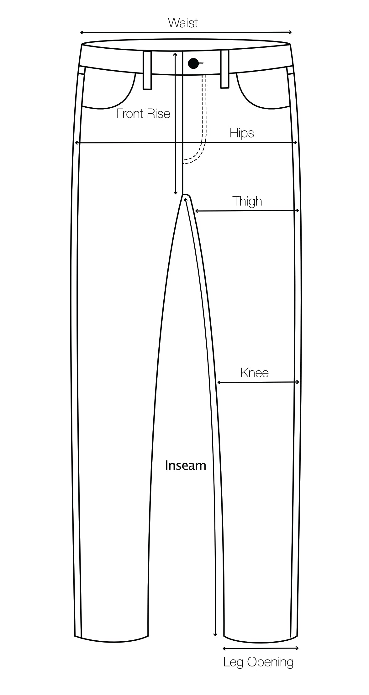 SIZING CHARTS – MONFRÈRE