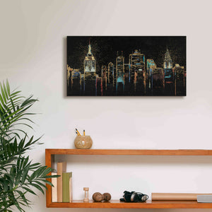 Epic Art 'Cityscape' by James Wiens, Canvas Wall Art,24 x 12