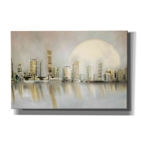 Image of "City In The Sky 2" by Hal Halli, Canvas Wall Art