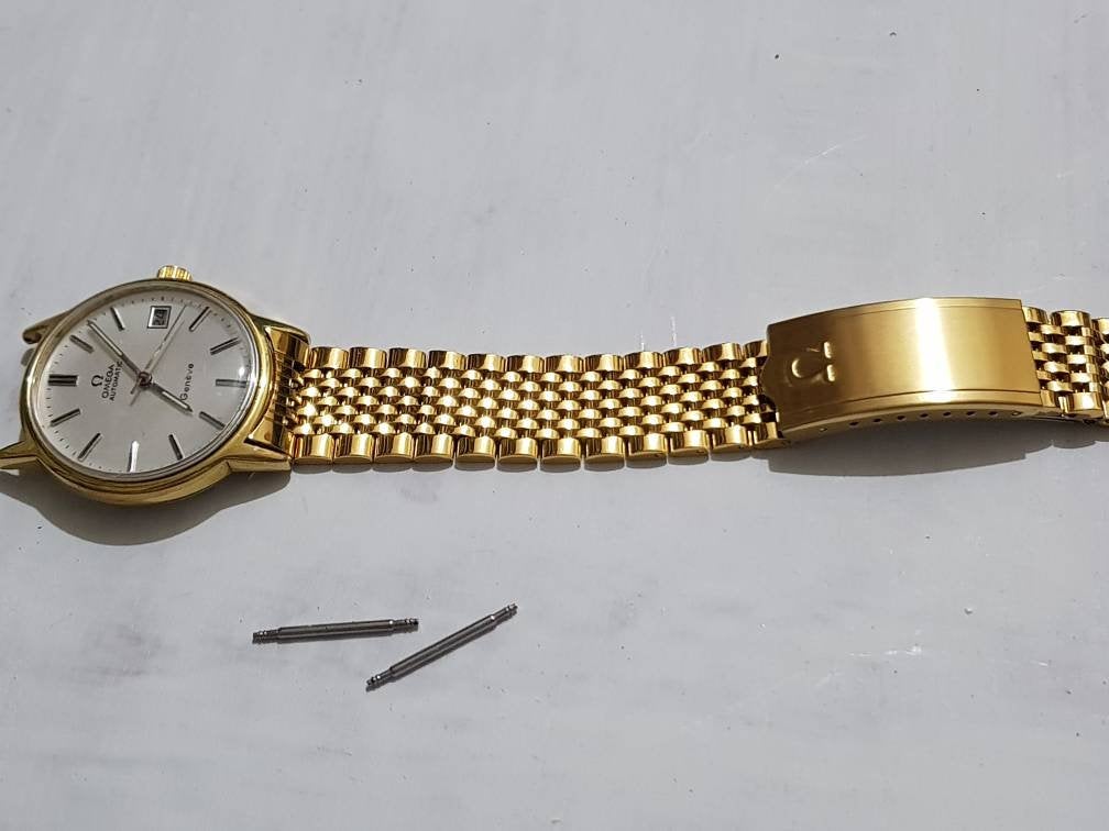 vintage omega gold bracelet watch