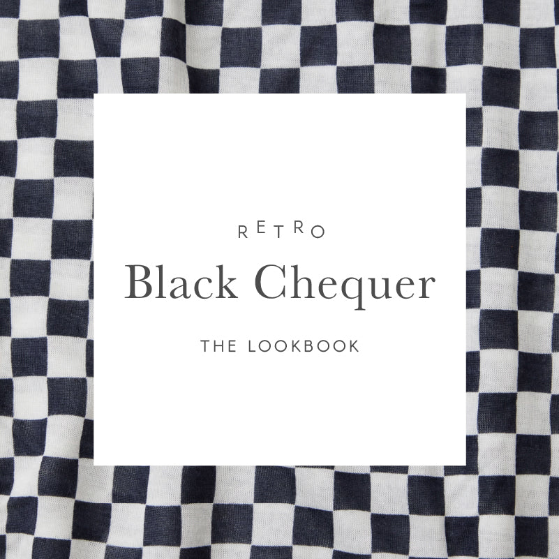 Retro Black Chequer, The Lookbook