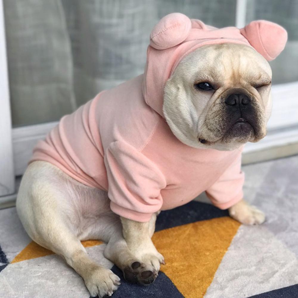 Pig Dog Costume Hoodies for Small Dogs 
