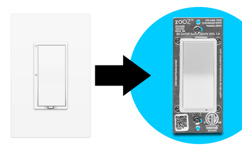 Replace Insteon Wall Switches with Zooz 700 Series Smart Z-Wave Switch