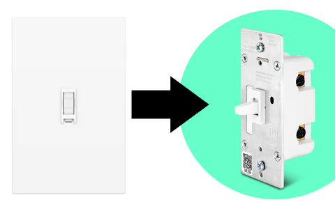 Replace the Insteon Remote Control On/Off Toggle Switch with the Zooz ZEN73 Z-Wave Toggle Switch