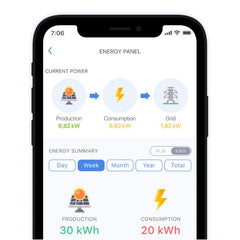 Z-Box Hub App Energy Panel