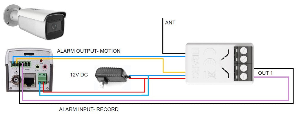 fibaro 12v relay