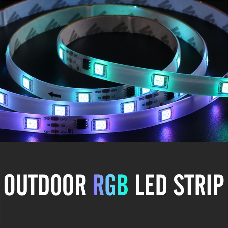 snelheid kan zijn loyaliteit Outdoor RGB LED Strip, 16 feet - The Smartest House