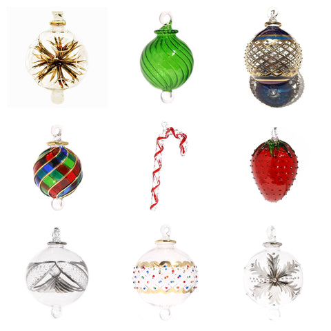 Treasure Tree Luxury Glass Baubles