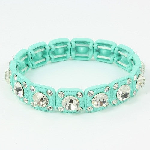 Crystal Aqua Bracelet