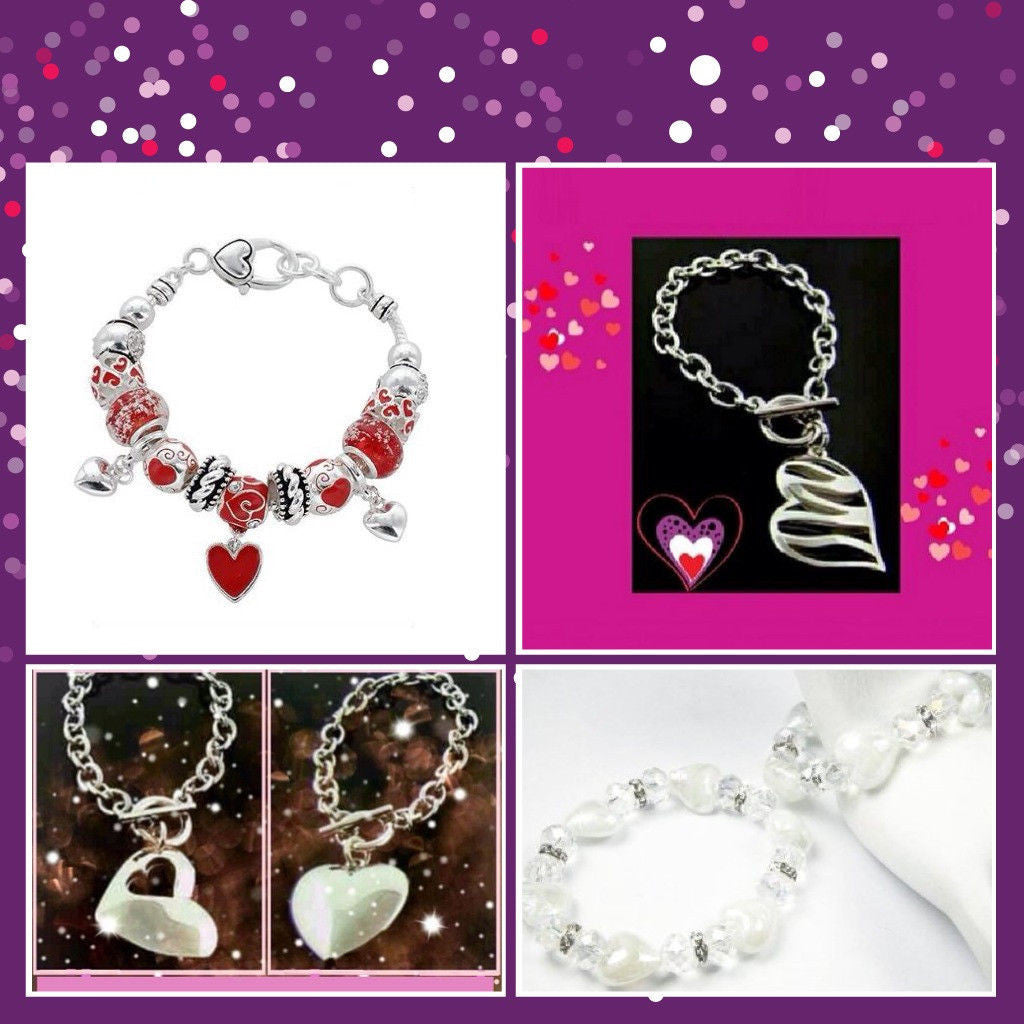 Valentine Charm Bracelets