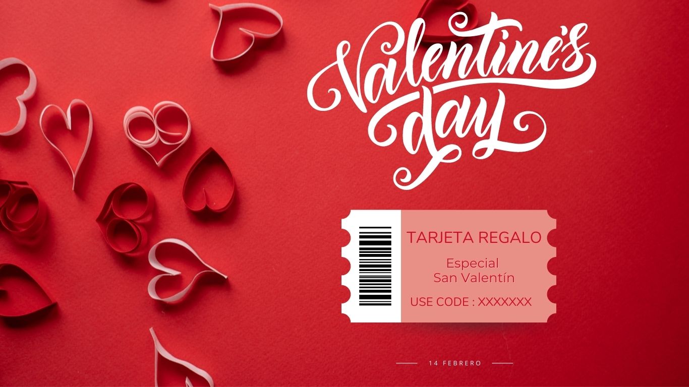 Tarjeta regalo especial San Valentin Lolitas&L