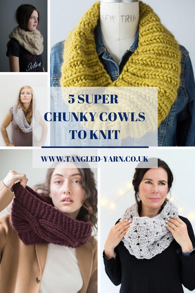 5 Super Chunky Cowls To Knits Tangled Yarn Uk
