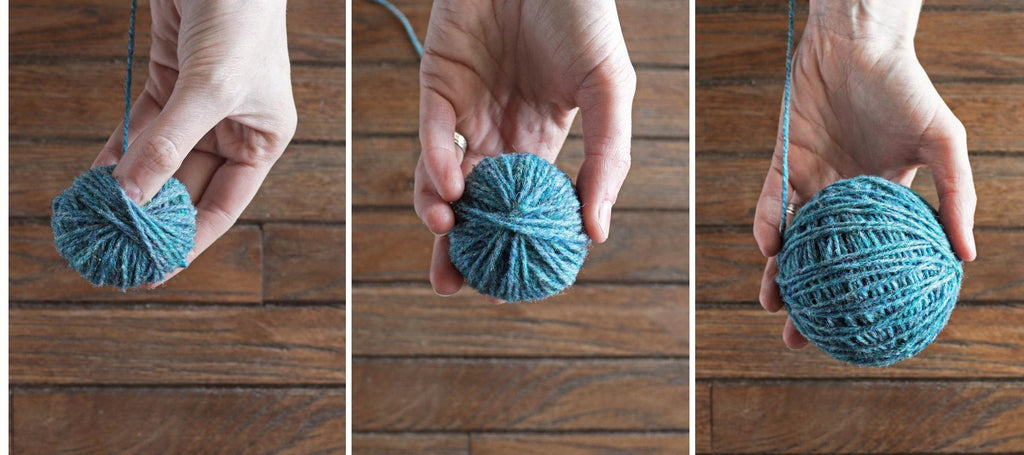 Development of Size of the wound ball of yarn.