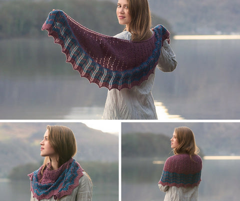 Tobermory Shawl | Helen Stewart | Waves Collection