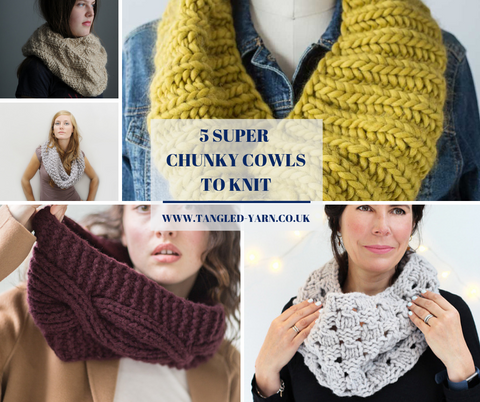 Cowls to Knit in Super Chunky Yarn