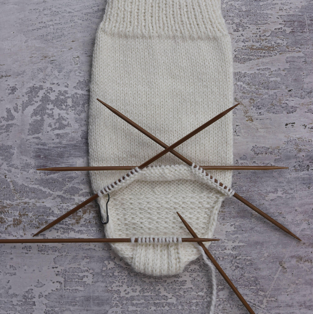 How to Knit Socks - One Sock KAL - The Fibre Co.