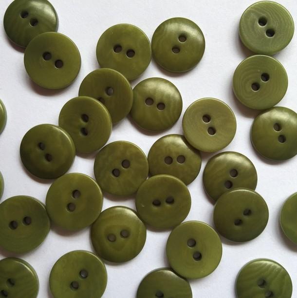 12mm Natural Corozo Shank Button